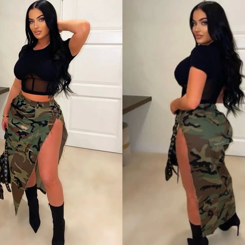 Camouflage Skirt